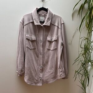 Gentle Fawn Dusty Rose Shacket Jacket – Size Large – Super Soft